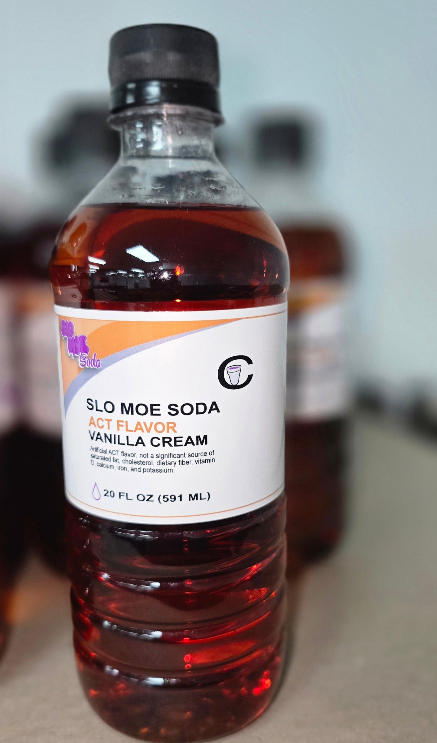 Vanilla Cream w/ ACT Flavor Soda