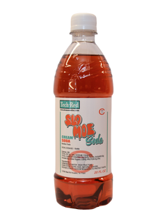 Cream w/ Tech Red Flavor Soda 6 pack