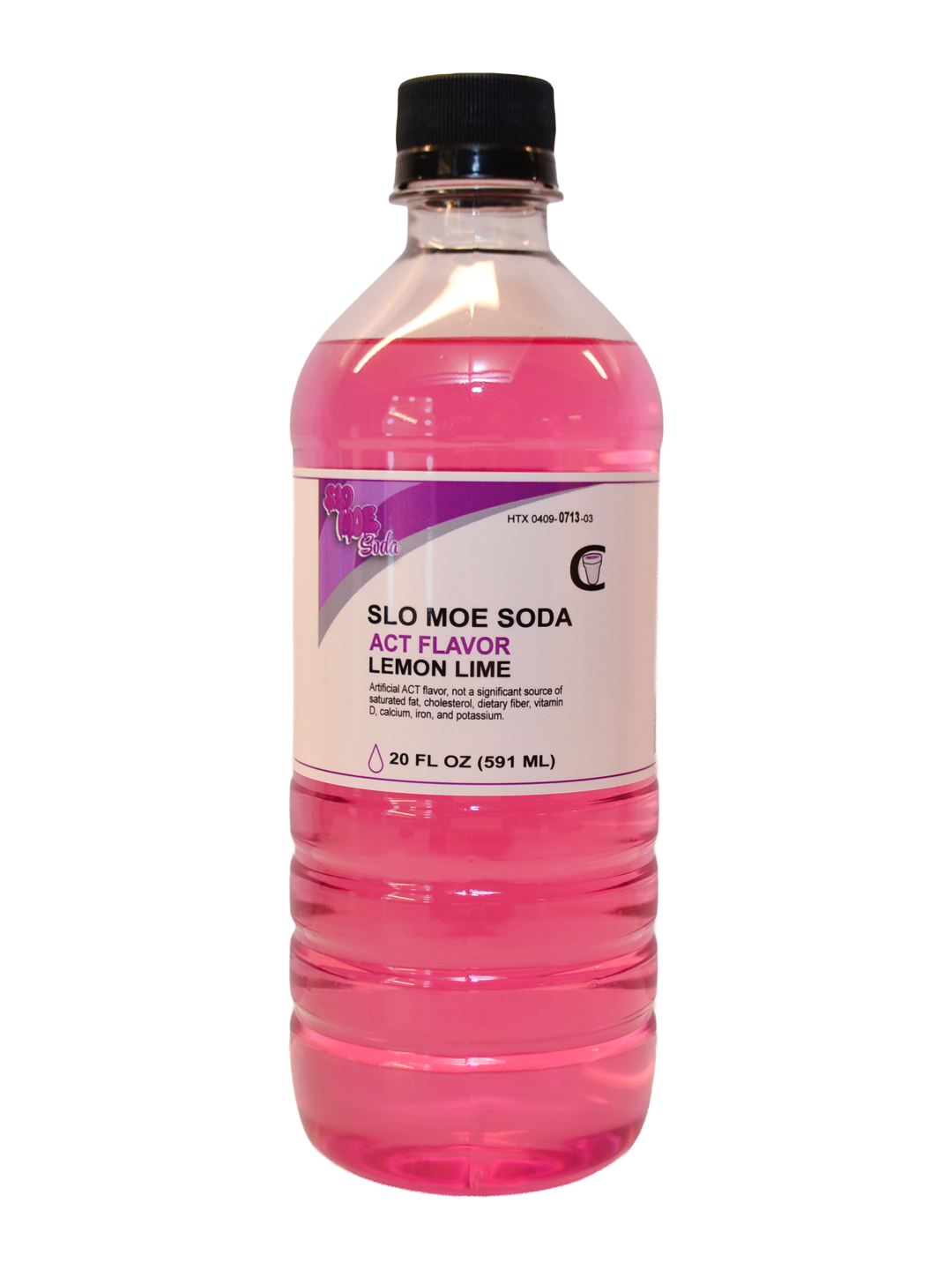 Lemon Lime w/ACT Flavor Soda - Slo Moe Sodas