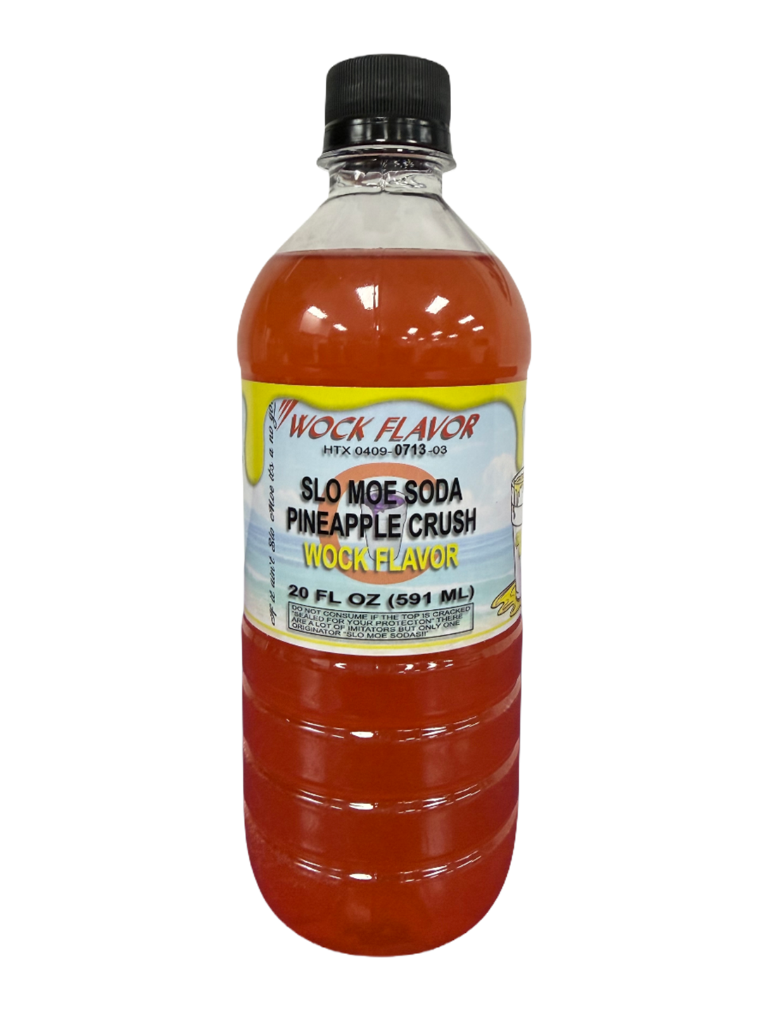 Pineapple Crush w/ Wock Flavor Soda – Slo Moe Sodas