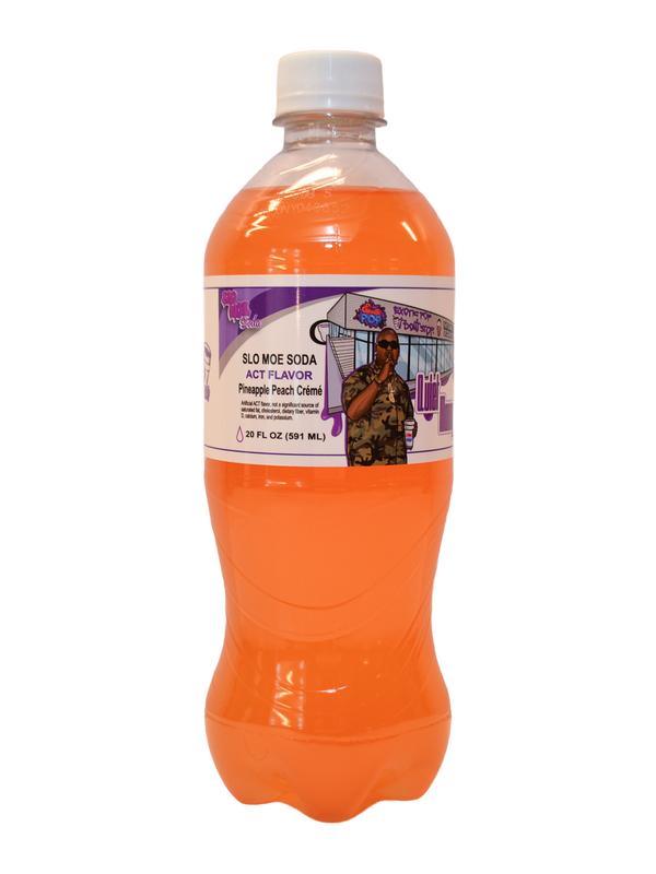 Pineapple Peach Creme w/ ACT Flavor Soda - Exotic Pop Collab