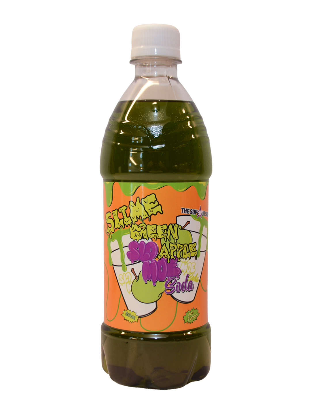 Slime Green Apple w/ ACT Flavor Soda - Superior Collab 6 Pack