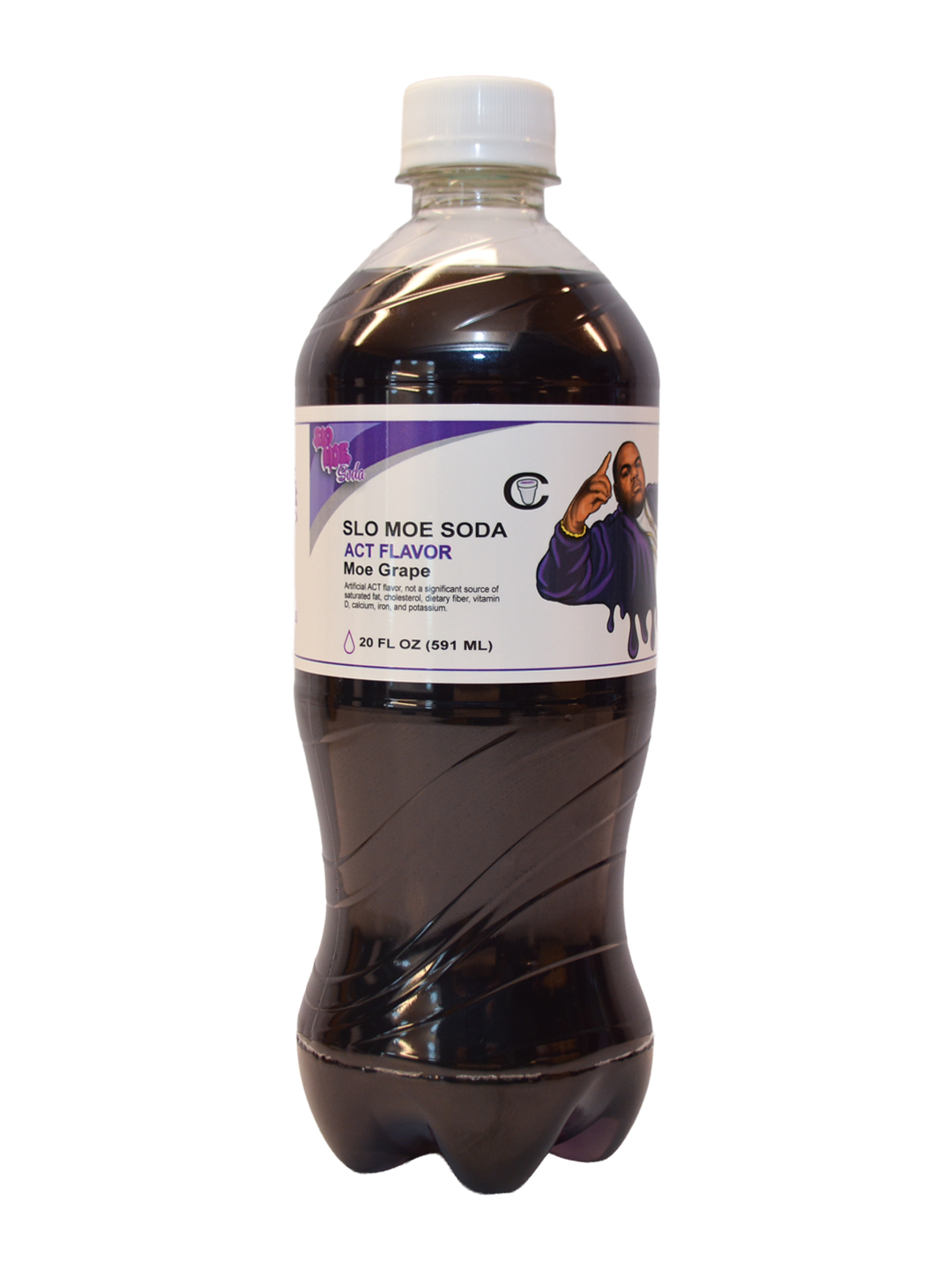 Big Moe Grape w/ ACT Flavor Soda - Exotic Pop Collab 6 Pack