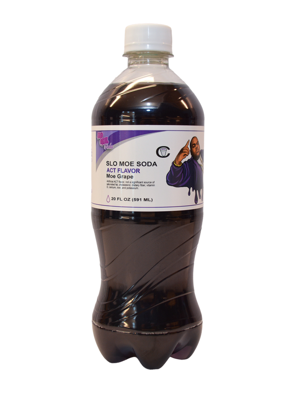 Big Moe Grape w/ ACT Flavor Soda - Exotic Pop Collab
