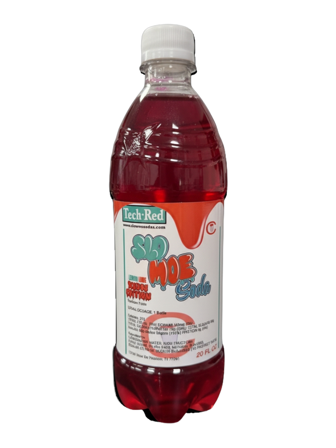 New muddy eddition Slo Moe Soda! Tech red lemon lime flavor
