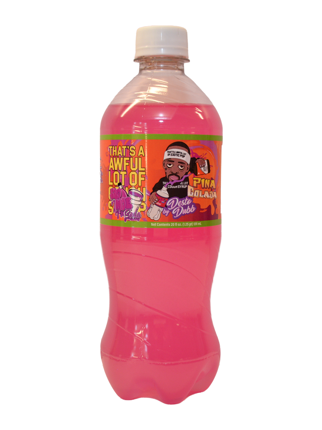 Pina Colada Soda - Desto Dubb / Exotic Pop Collab 6 Pack