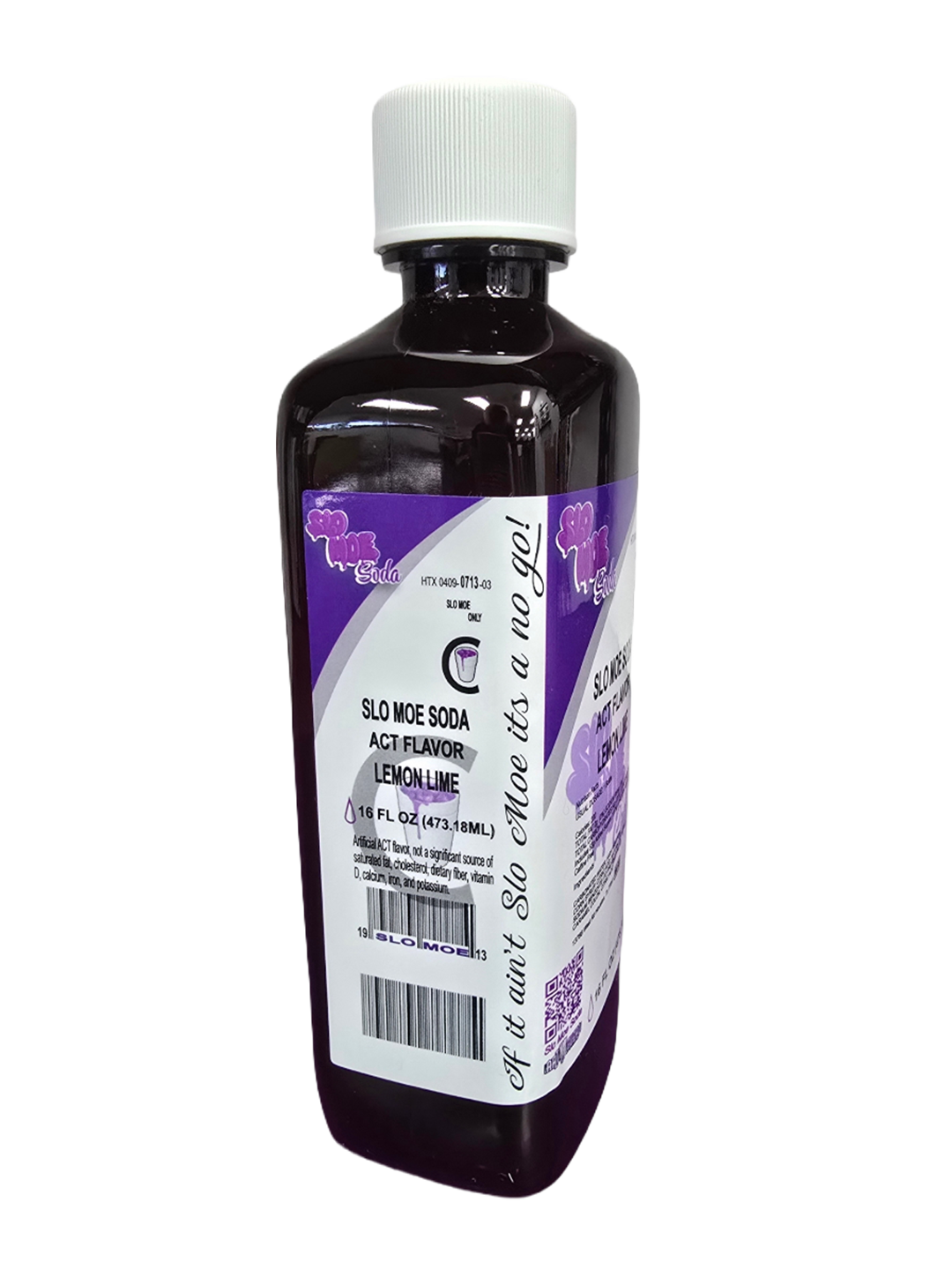 Lemon Lime w/ Act Flavor Soda - 16oz Pint Series