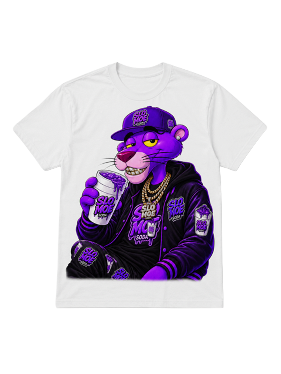 Slo Moe Sippin' Purple Panther