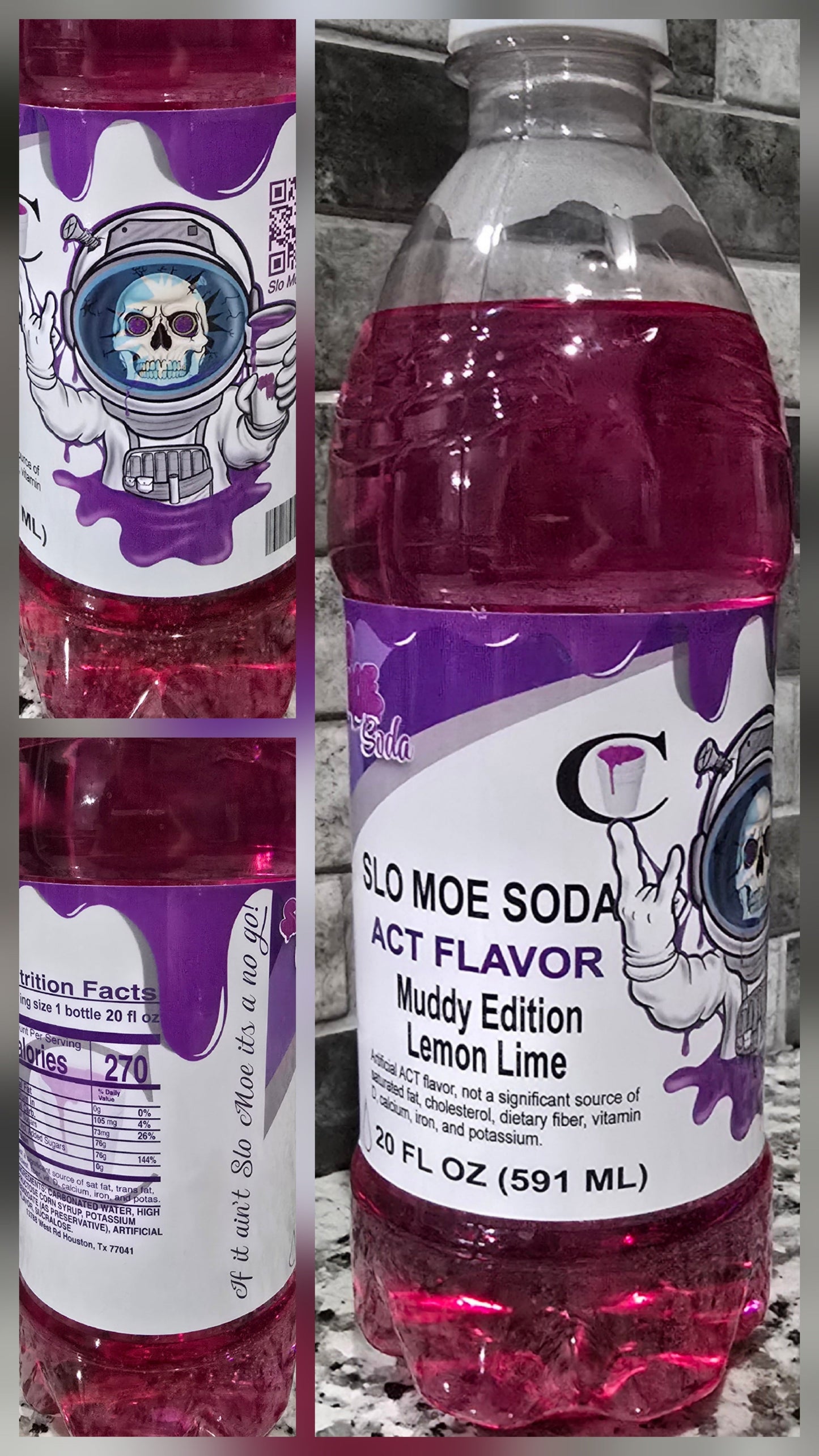 Lemon Lime Muddy Edition Soda