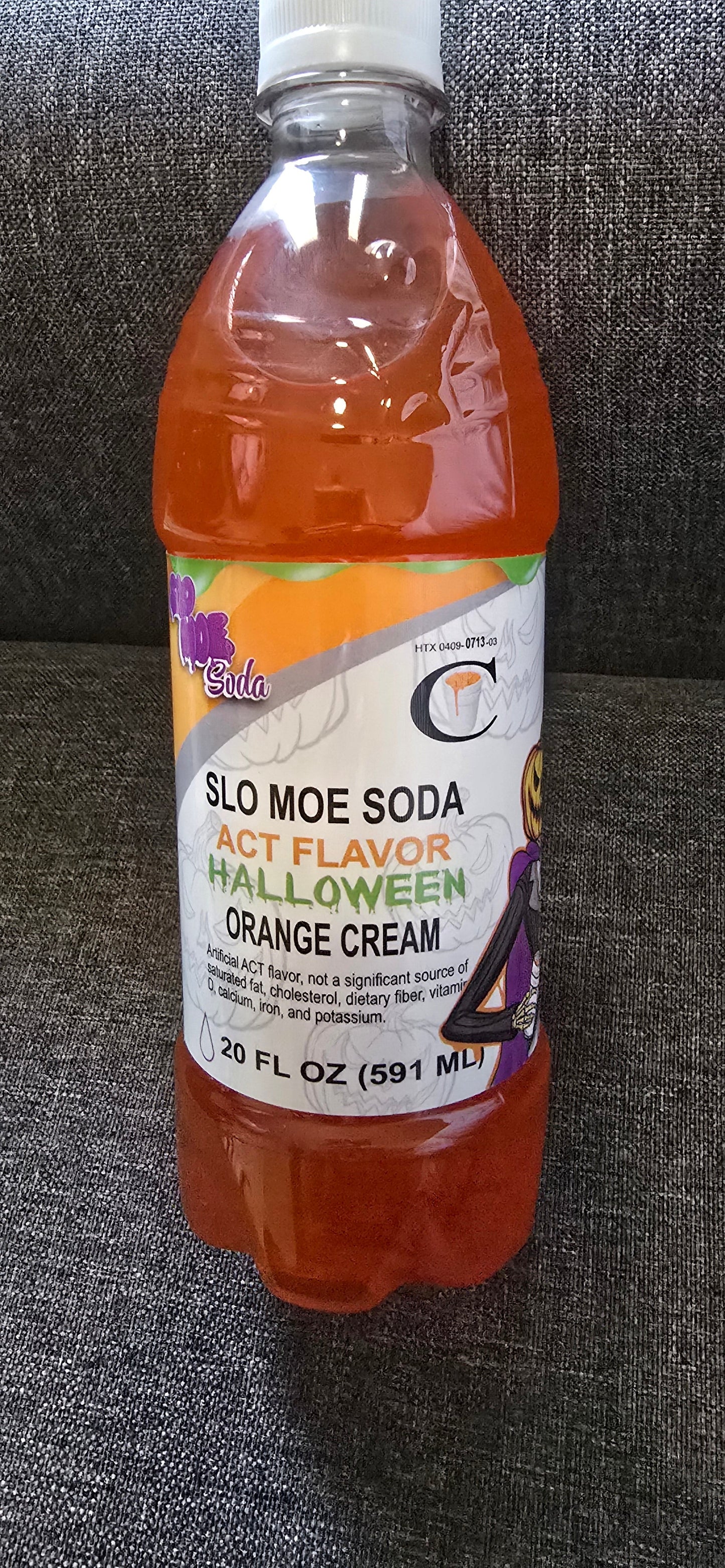 Orange Cream Halloween Edition Soda