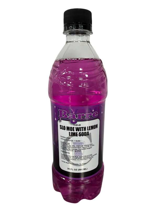 Barre Lemon Lime w/ Barre Flavor Soda