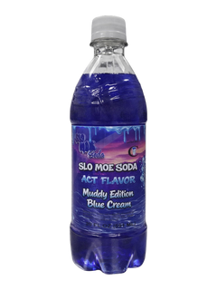 Blue Cream w/ ACT Flavor Soda - Muddy Edition 6 Pack