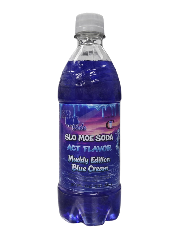 Blue Cream w/ ACT Flavor Soda - Muddy Edition