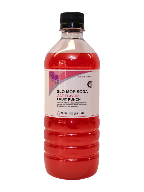 Fruit Punch w/ ACT Flavor Soda