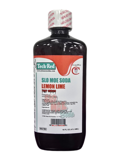 Lemon Lime w/ Tech Red Flavor Soda - 16oz Pint Series