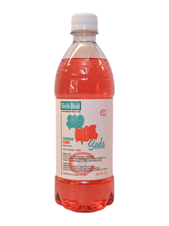 Lemon Lime w/ Tech Red Flavor Soda 6 Pack