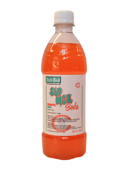 Tech red pineapple soda