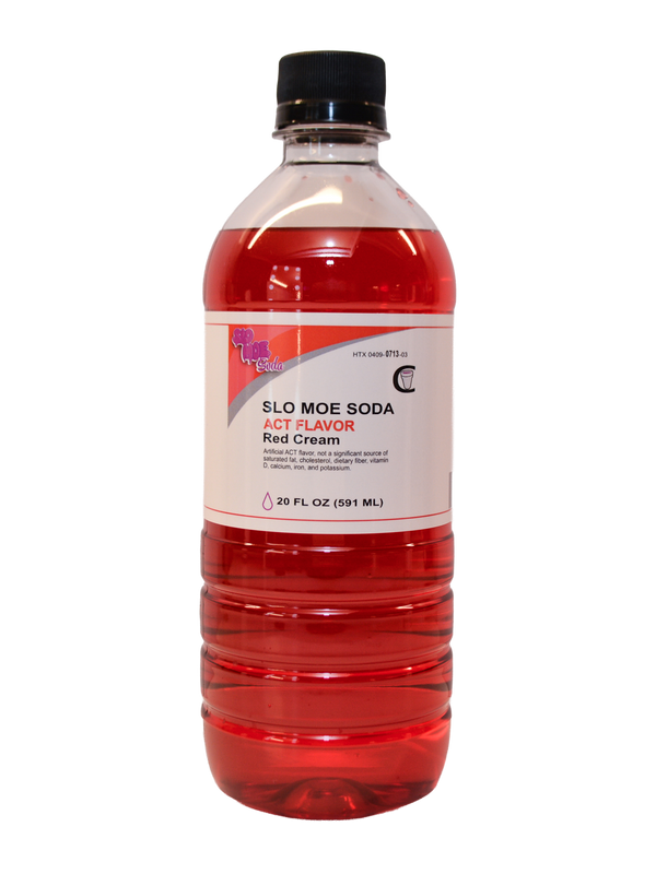 Red Cream w/ ACT Flavor Soda