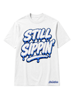 Still Sippin' Tee - Blue