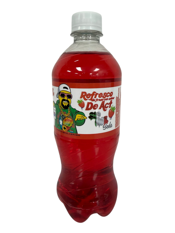 Strawberry w/ ACT Flavor Soda - Muddy Edition Exotic Pop Collab