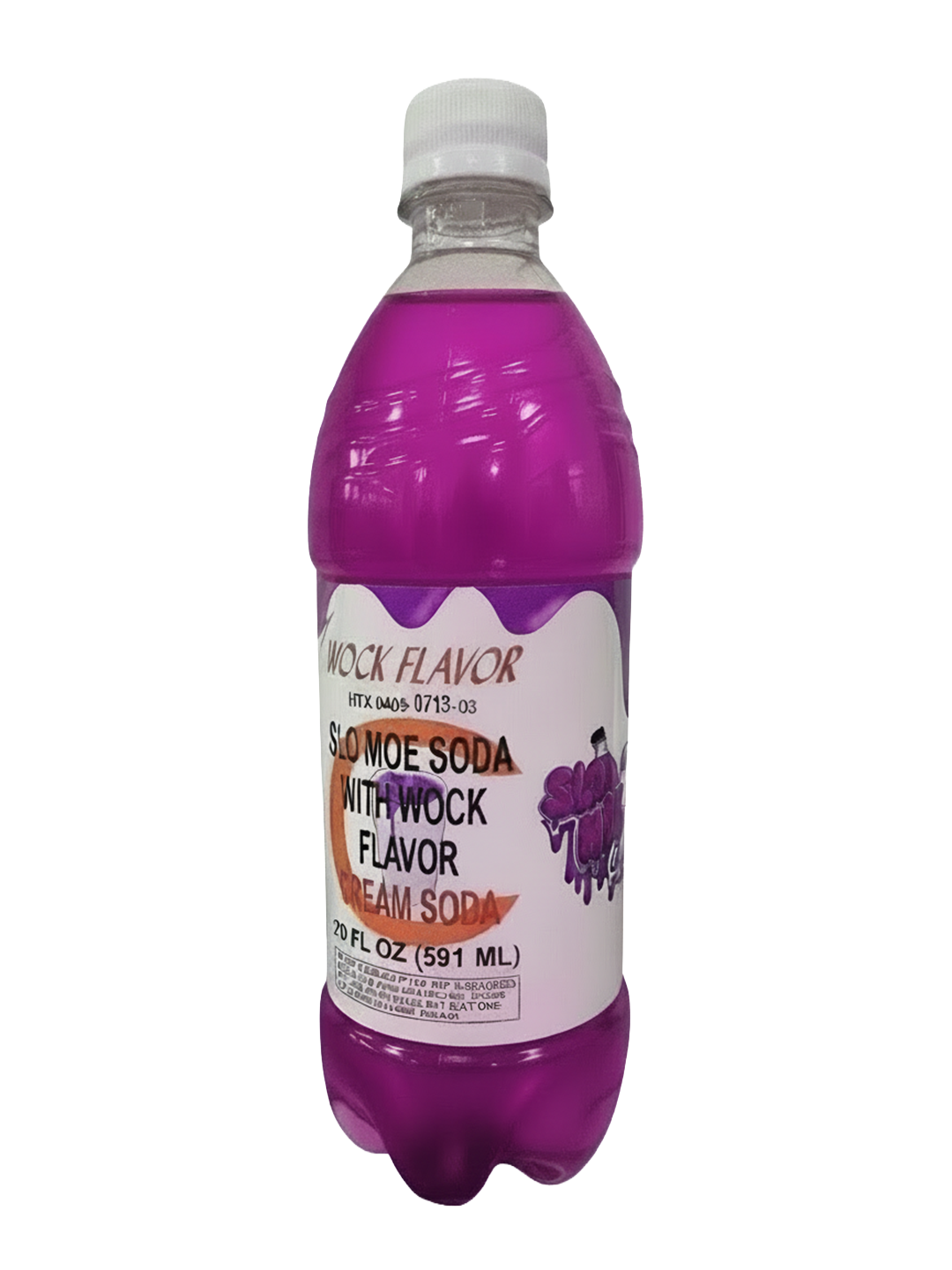 Slo Moe Sodas Vanilla Cream Soda with Wock flavor