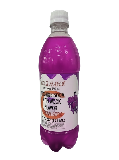Slo Moe Sodas Vanilla Cream Soda with Wock flavor
