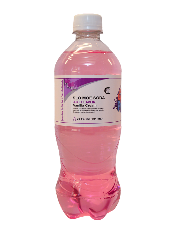 Vanilla Cream w/ ACT Flavor Soda - Exotic Pop Collab