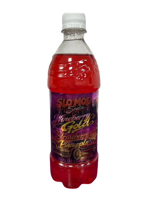 Wineberry Gold Strawberry Pineapple w/ ACT Flavor Soda - Slab Muddy Edition