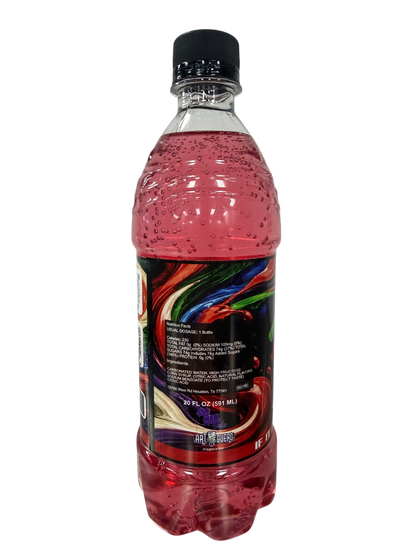Cup Candy Vanilla Cream w/ Tech Red Flavor Soda 6 Pack
