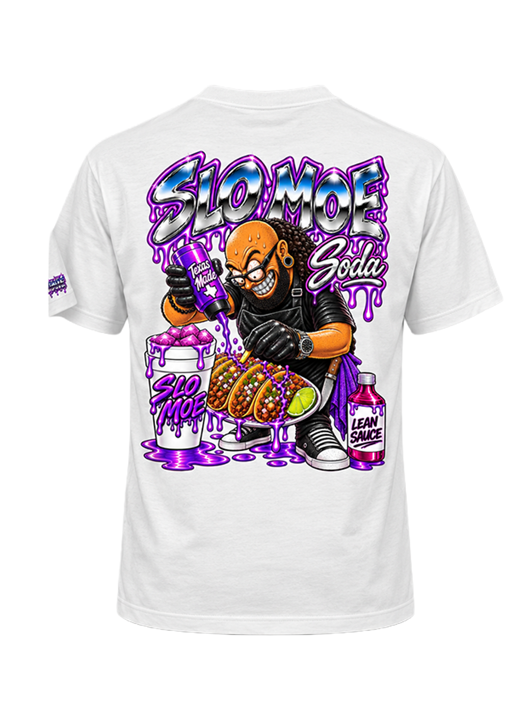 Purple Culture T-Shirt - Chef Machete Collab