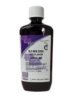 Lemon Lime w/ Act Flavor Soda - 16oz Pint Series