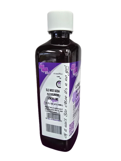 Lemon Lime w/ Act Flavor Soda - 16oz Pint Series