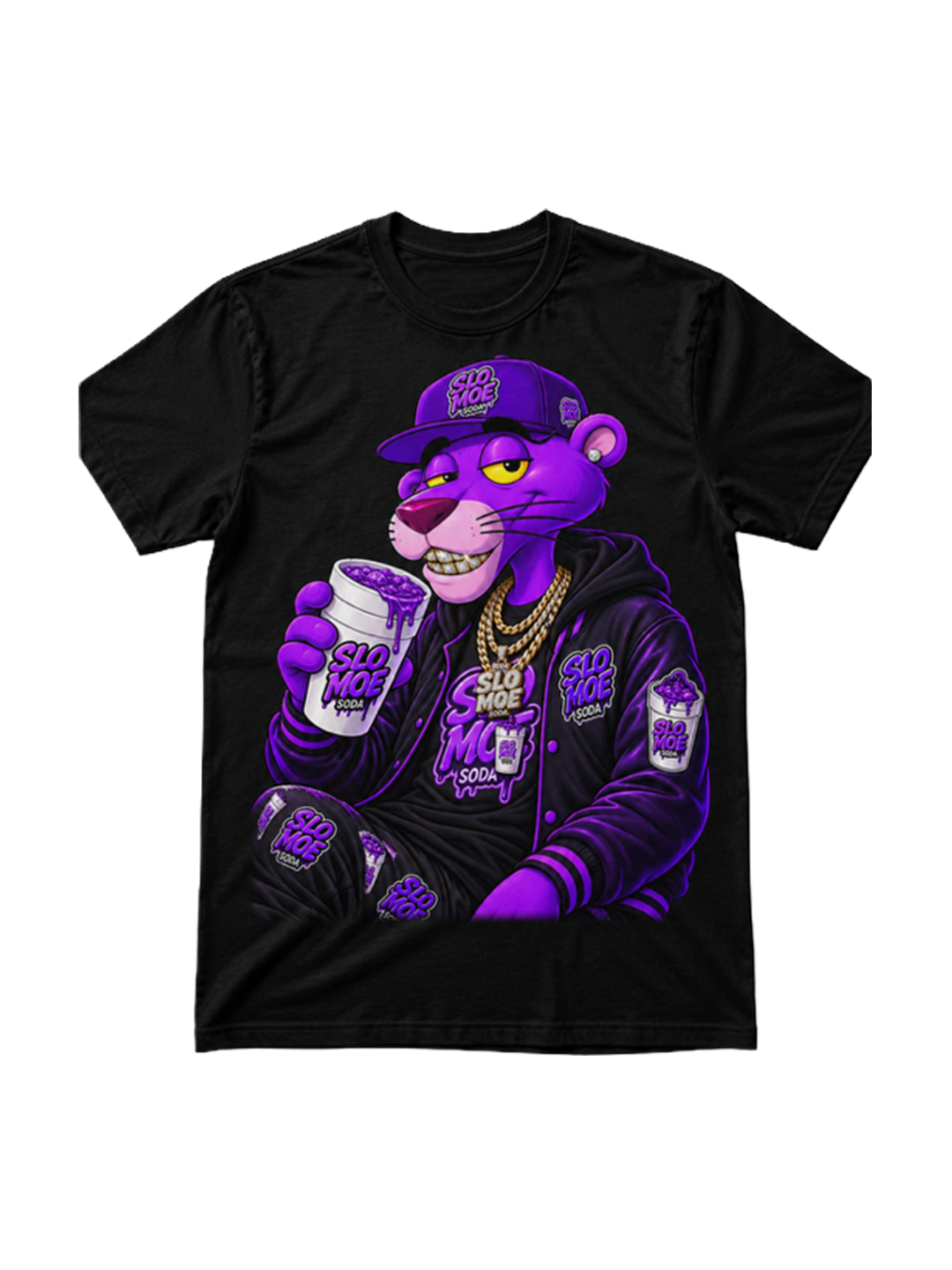 Slo Moe Sippin' Purple Panther