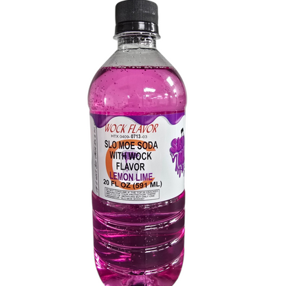 Lemon lime w/ Wock Flavor Soda