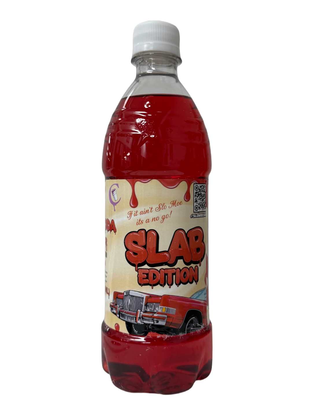 Red Vanilla Cream w/ Act Flavor Soda - Candy Red Slab Edition