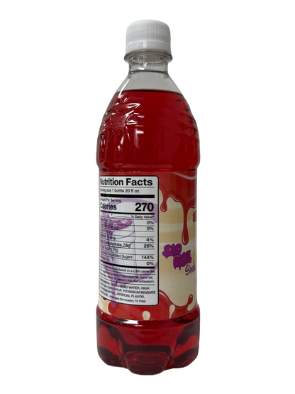 Red Vanilla Cream w/ Act Flavor Soda - Candy Red Slab Edition