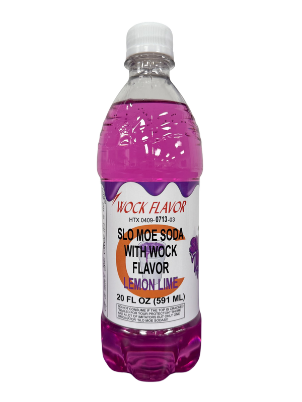 Lemon lime w/ Wock Flavor Soda