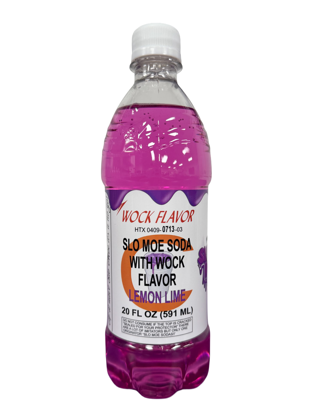 Lemon lime w/ Wock Flavor Soda 6 Pack