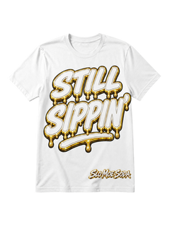 Still Sippin' Tee - Gold