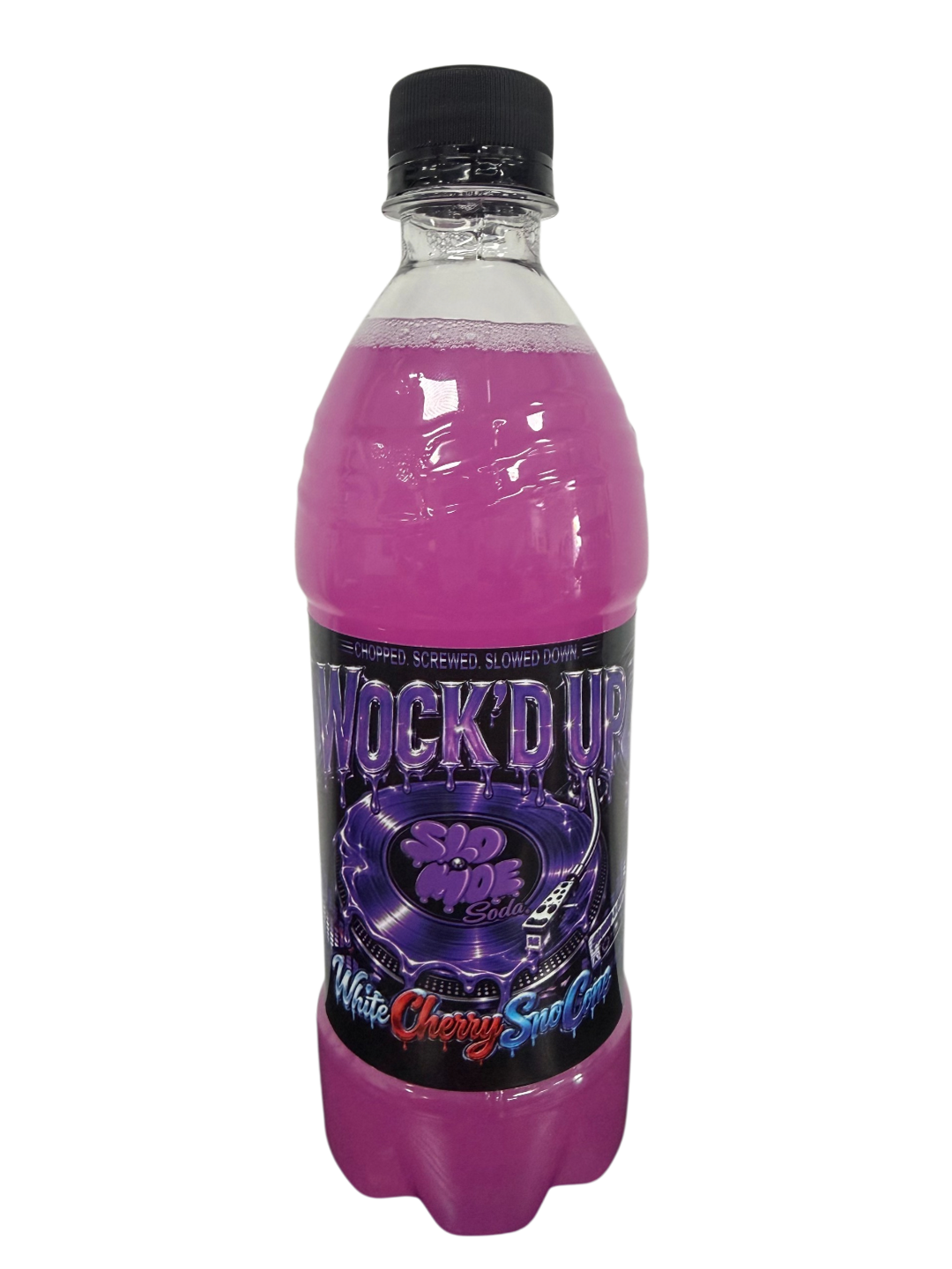 Wock'd Up White Cherry Sno Cone w/ Wock Flavor Soda 6 Pack